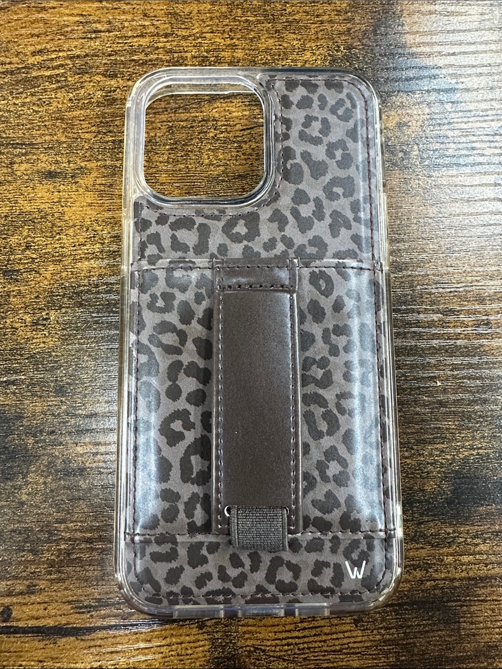 Walli Case Brown Leopard Print iPhone 14 Pro Max